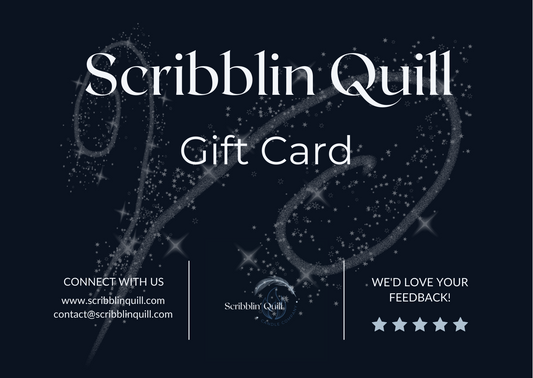 Scribblin' Quill Gift Card